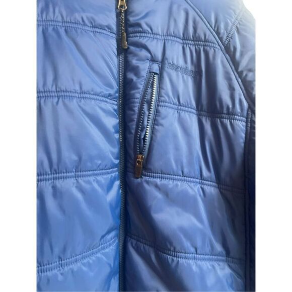 Red Head Mens Blue Raglan Sleeve Full Zip Quilted Puffer Jacket Size XL - Picture 2 of 11